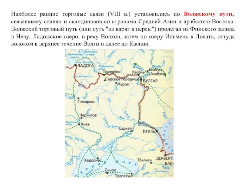 Великие торговые пути средневековья и участие русского купечества в торговых операциях запада и востока