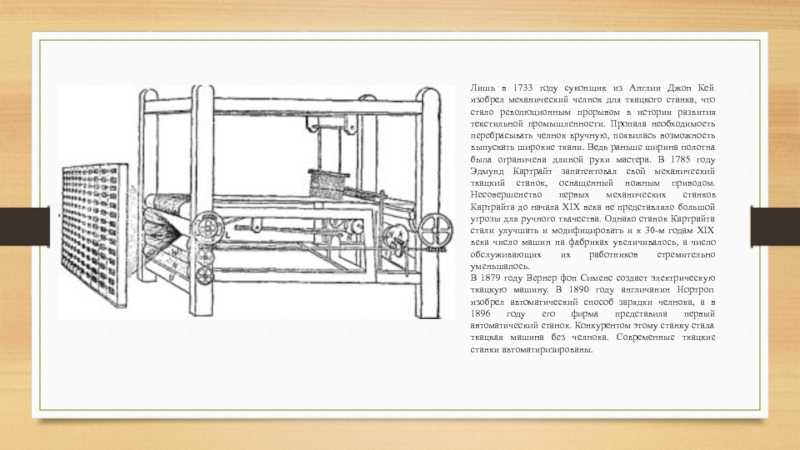 Ручной ткацкий станок. история техники и изобретений