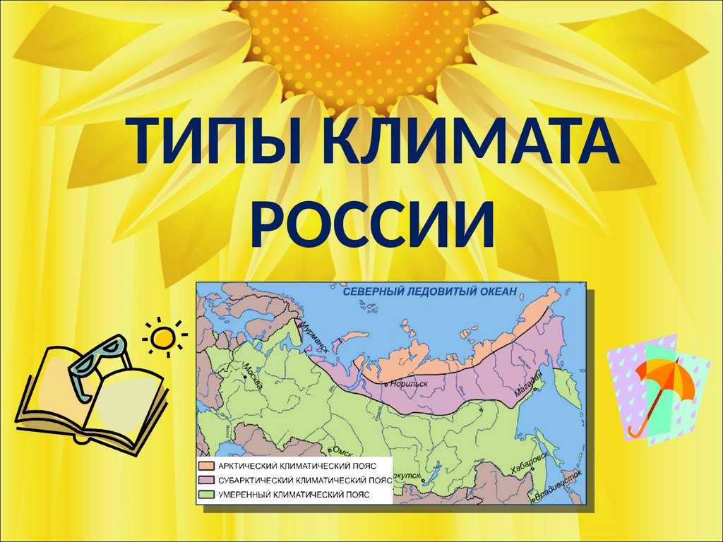 Климат россии - типы, общая характеристика и особенности распределения