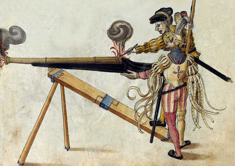 Средневековая аркебуза: первое массовое огнестрельное оружие