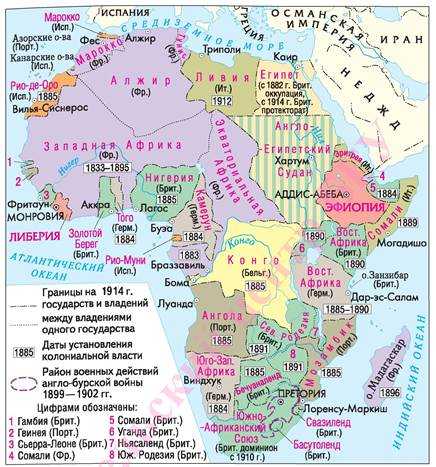 Колонизация африки: основные эпизоды в истории колонизации