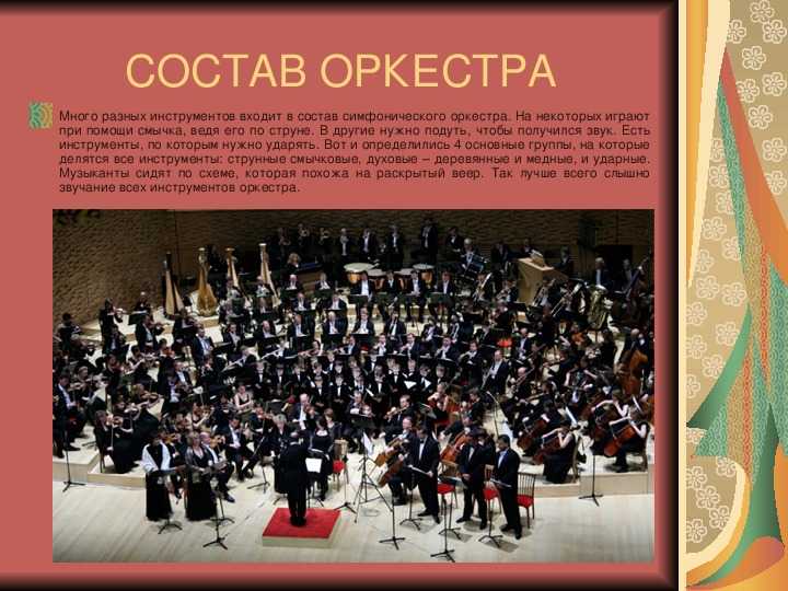 Список симфонических оркестров