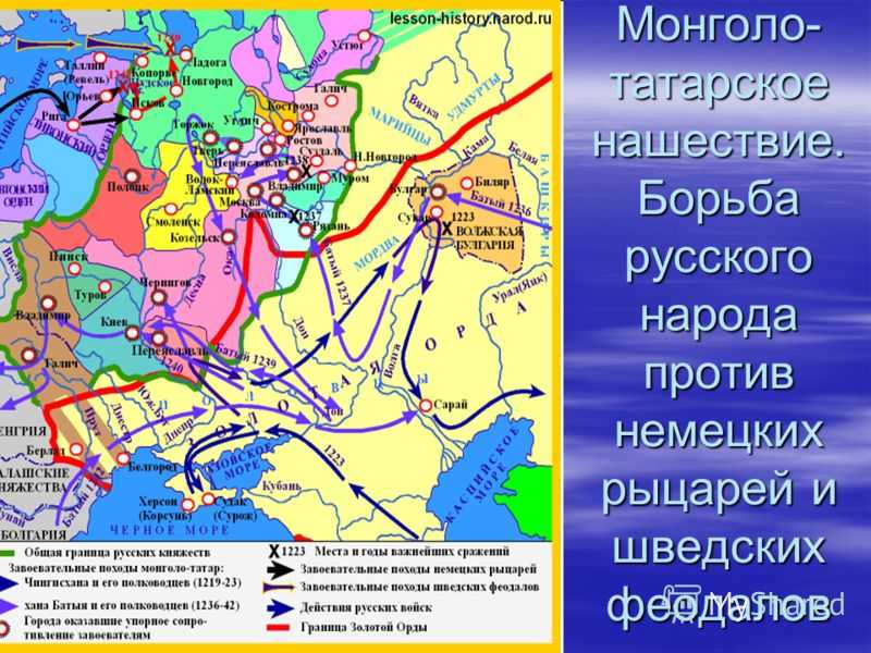 Монгольское нашествие на русь: причины, борьба, последствия