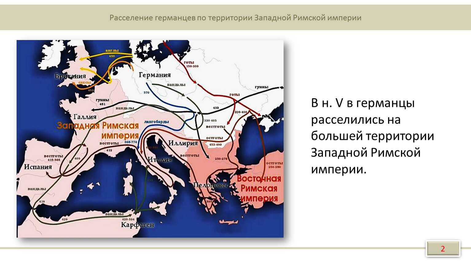 10 варварских племен, с которыми воевали римляне • очень интересно