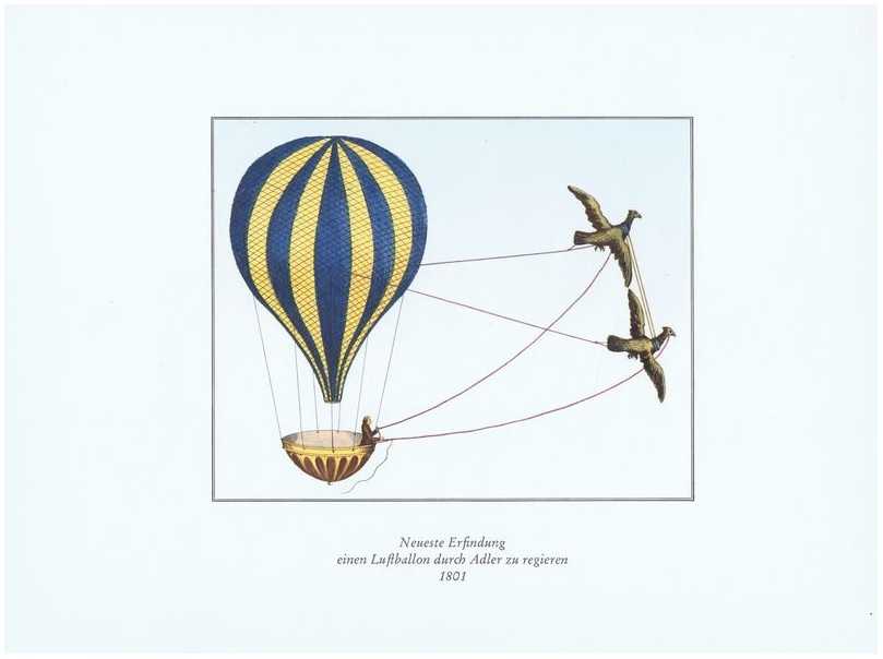 Первый полет на воздушном шаре братьев монгольфье