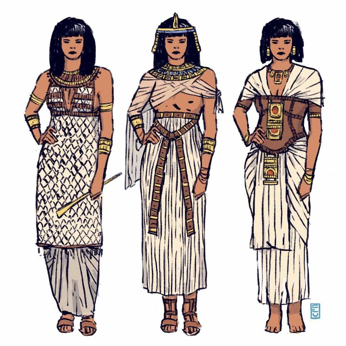 Египтяне — загадочный народ из легендарной долины нила