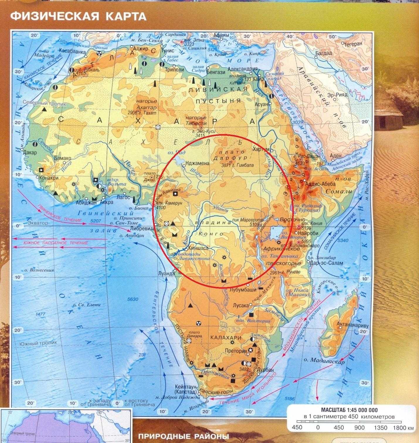 Что представляют собой 🌞 самые большие страны африки 🌴