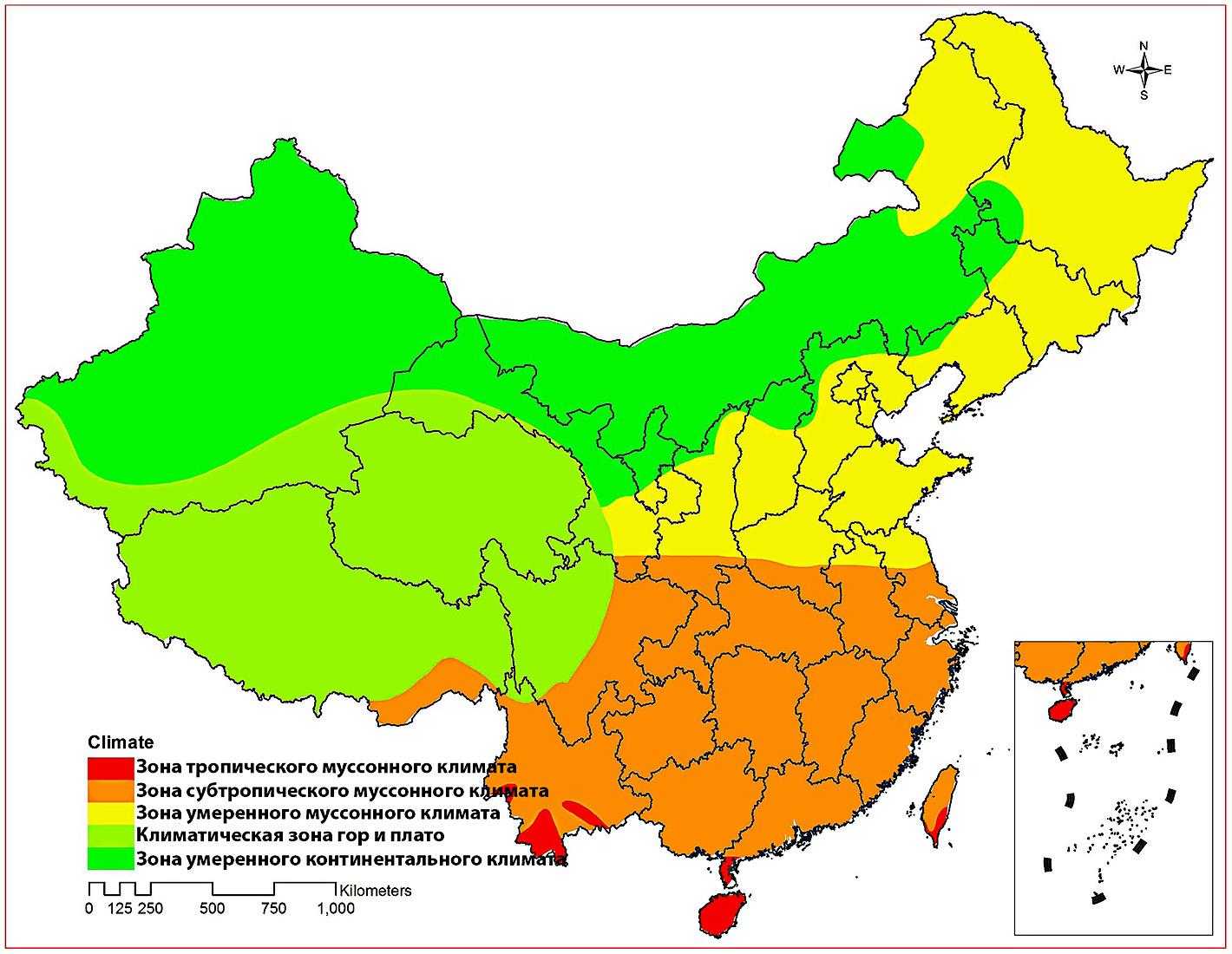 Растительный мир Китая отличается чрезвычайным богатством и разнообразием: здесь насчитывается около 20 семейств и более 300 родов растений, не говоря уже об огромном числе видов